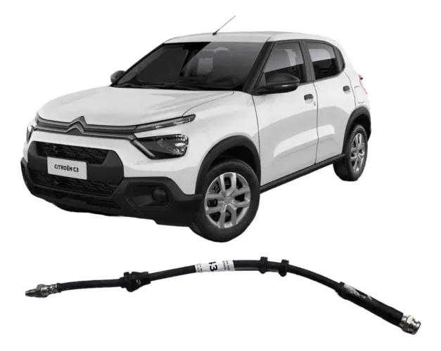 Mangote De Freio Dianteiro Citroen C3 Ano 2022 A 2024  peça origina retirada