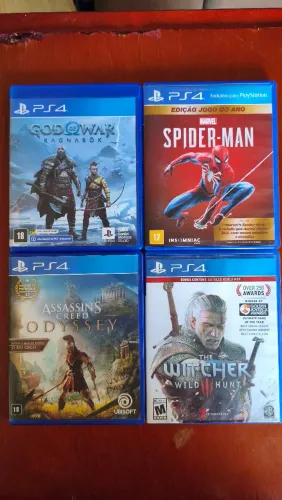 Jogos PS4 Leia Descrição