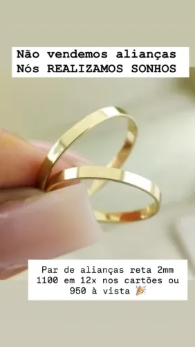 ALIANÇAS E ANÉIS DE FORMATURA EM OURO 18K