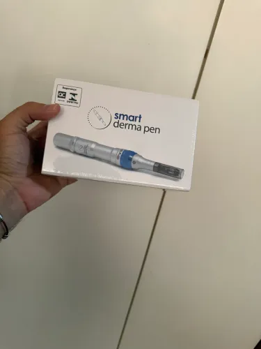 Caneta de Microagulhamento Smart Derma Pen Original - SMART GR - Nova/Lacrada