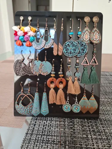 Brincos boho