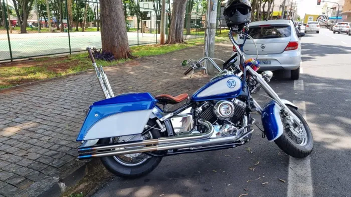 Vendo drag star 650 1998 toda customizada