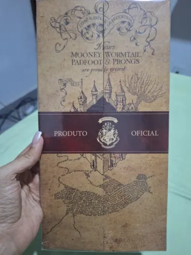 mapa do maroto harry potter (maraunder) - oficial warner bros 
