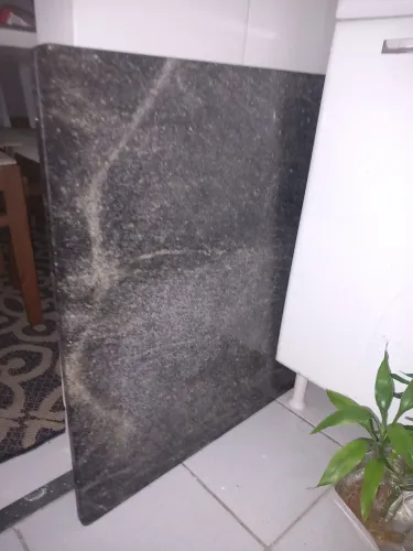 Mesa de mármore  sem pé 
