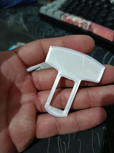 Fivela cinto carro impressão 3D