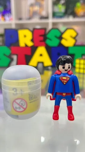 BONECO SUPERMAN PLAYMOBIL KINDER