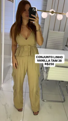 Conjunto PEPLUM marca Vanila