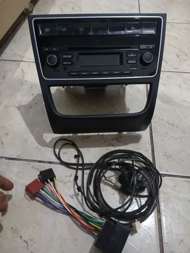 Kit multimídia original do gol G6 com antena 