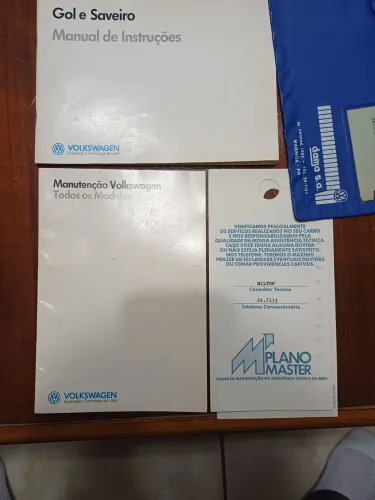 Manual do proprietario do Gol CL GL .Ou SAVEIRO de 1988