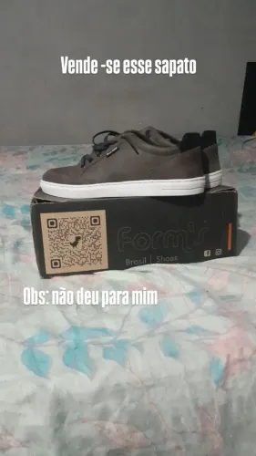 vende-se esse sapato da marca form`s