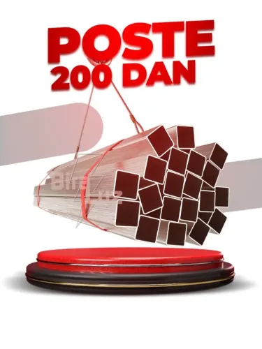 Poste Galvanizado 7,5metros 200 dan 90x90