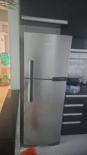 Geladeira Brastemp 375L BRM44HK Frost Free Duplex Extrafrio Fresh Zone Inox - 110V