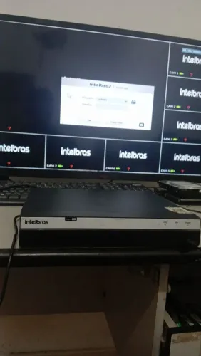 Dvr inteobras 8 canais com hd de 1 tera