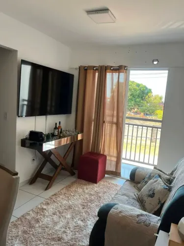 Alugo apartamento mobiliado , 02 Qts Condomínio Be life club