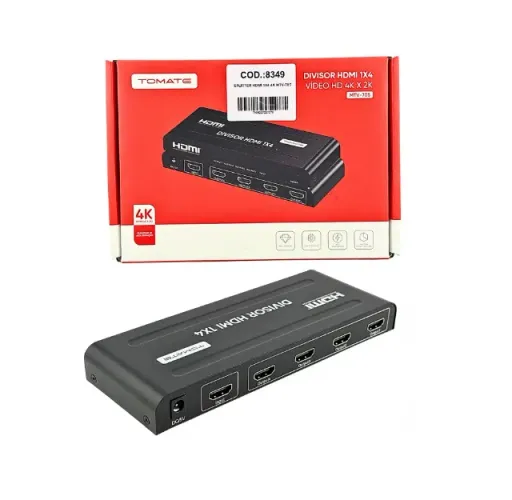 Splitter Hdmi 1X4 4K Tomate