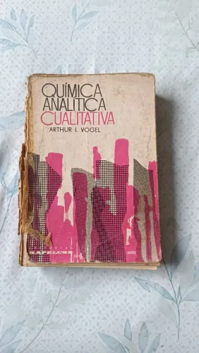 Livro Química Analítica Qualitativa edição em espanhol Autor Arthur I Vogel 