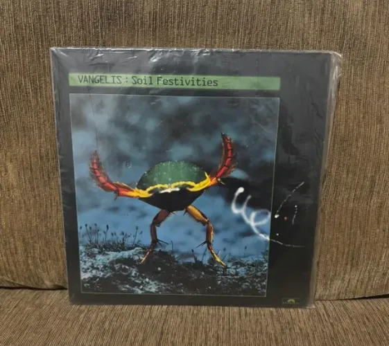 Lp vinil VANGELIS Soil Festivities MÍDIA IMPECÁVEL GRAVADORA POLYDOR