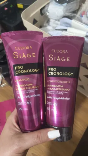 Kit Shampoo e Condicionador Eudora 