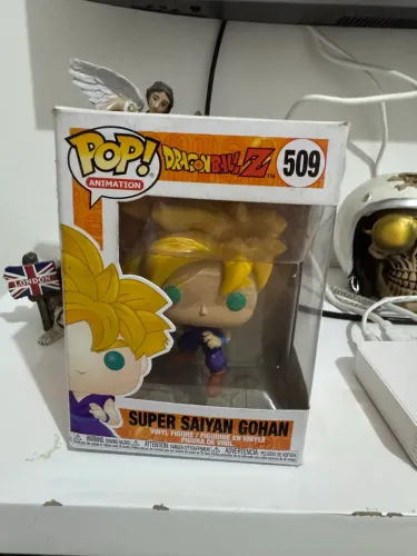 Pop 509 Gohan Ssj Dragon Ball Z, Funko Multicolorido, Pequeno