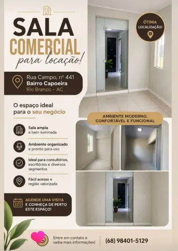Alugo sala comercial 