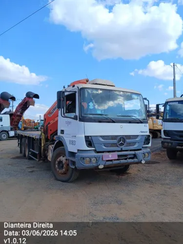 Mercedes-Benz Atego 2730/48 6X4 2017/2018 Vamos Seminovos Ribeirão Preto