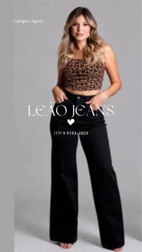 CALÇA JEANS FEMININA WIDE LEG - A MAIS PROCURADA DO MOMENTO!