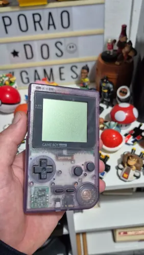 Nintendo Game Boy Pocket Clear Purple (Roxo Transparente)