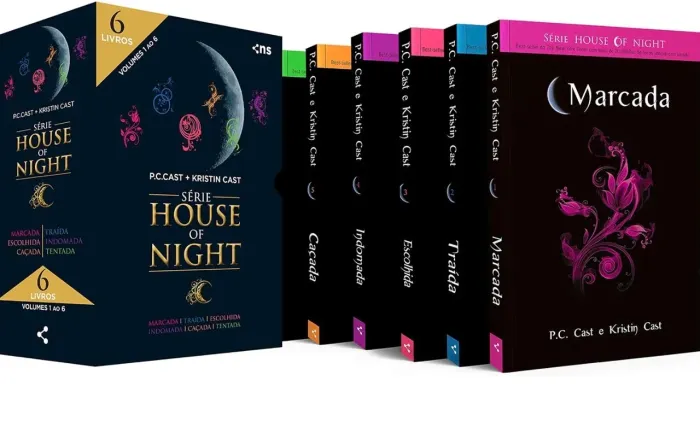 2 Box House Of Night (Desapega)