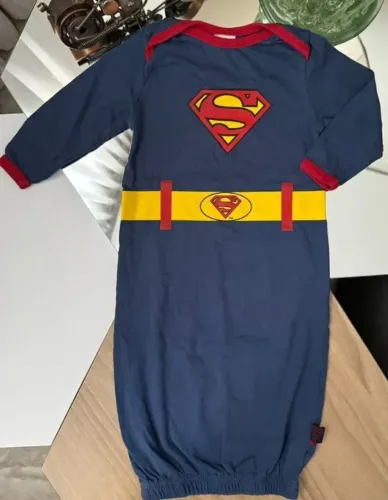 Saco de dormir super Man - 0-3 meses