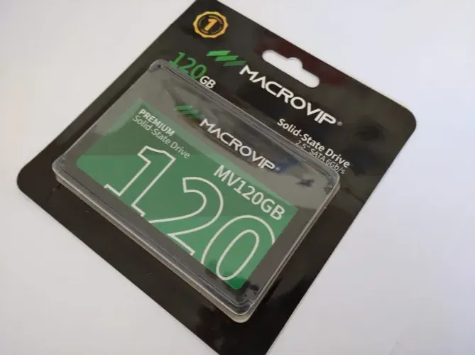 HD ssd Macrovip 120gb, Sata 3 540mb/s - Lacrado