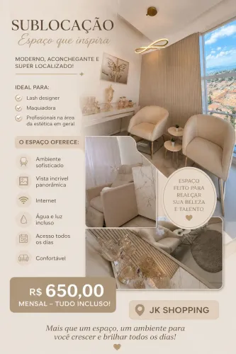 Sublocação jk shopping