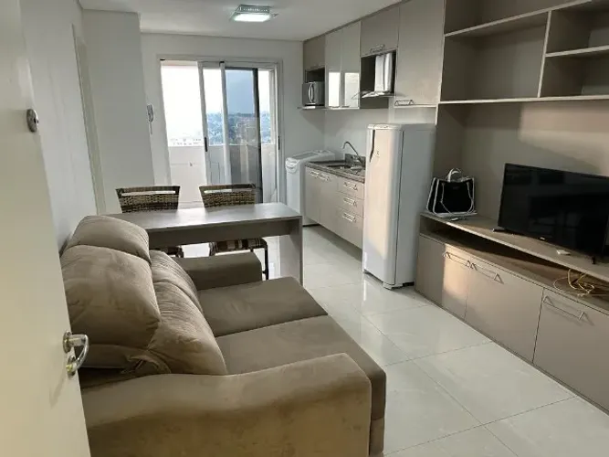 Apartamento Centro Cívico 1qto - mobiliado - 35m2 com garagem