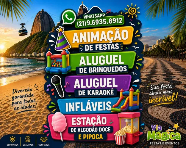 Pula Pula, Área Baby, Tobogã Inflável, Futebol De Sabão e Muito Mais