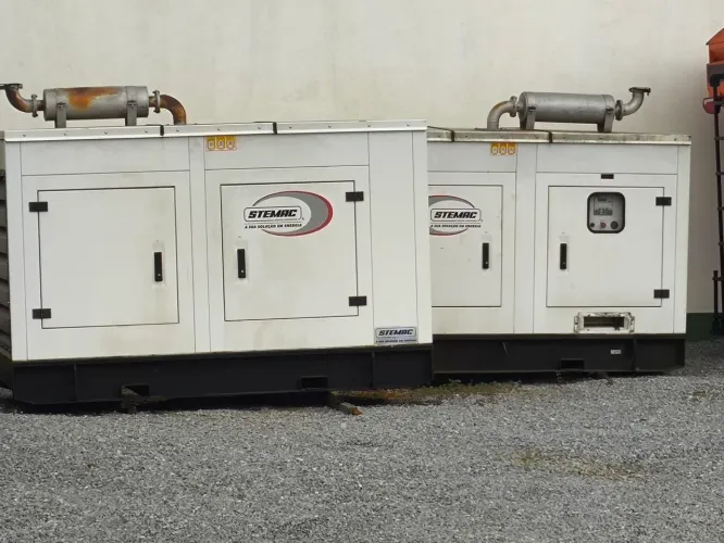 Gerador energia STEMAC motor MWM