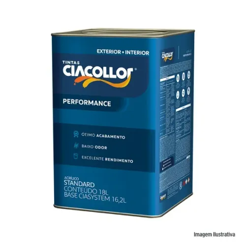 Tinta Acrílica Ciacollor Fosco Standard 18 Litros