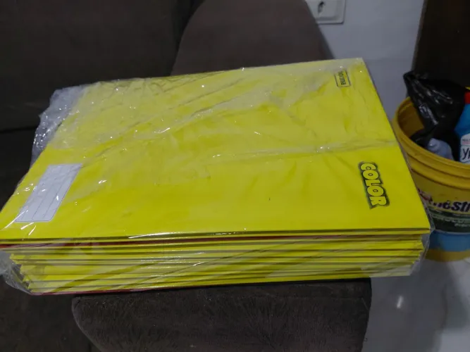 Caderno broxura capa dura 48 folhas