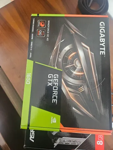 Placa de video gtx 1650 4gb