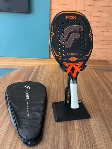 Raquete Fobel Fox carbono 3k
