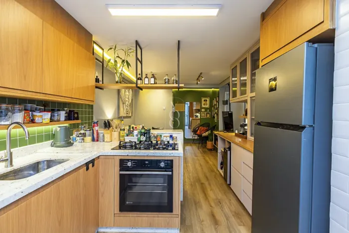 APARTAMENTO MOBILIADO EM RUA TRANQUILA NO ECOVILLE EM CURITIBA!
