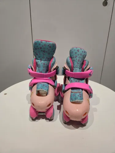 Patins Infantil Feminino Ajustável 27 ao 30