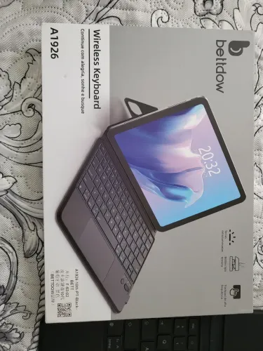 Capa Teclado Trackpad Magnético Para Ipad 11th A16 2025