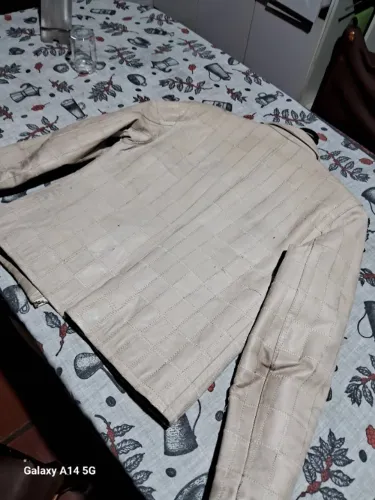 Jaqueta de couro