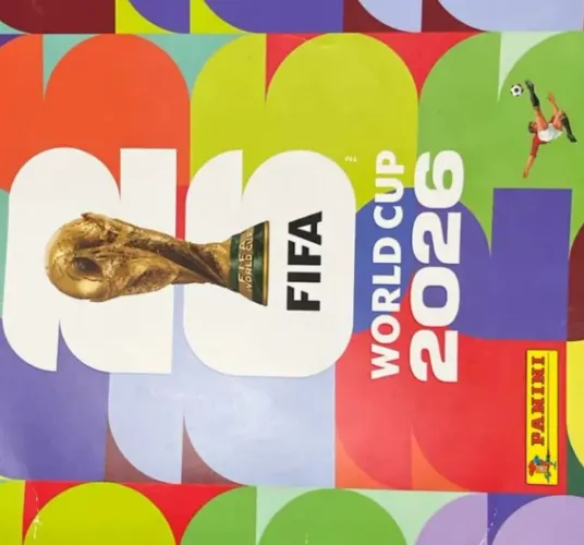ALBUM DA COPA 2026 CAPA MOLE + 3 LEGENDS BORDO COLADAS YAMAL VINI JR RAUL JIMENEZ EXCLUSV