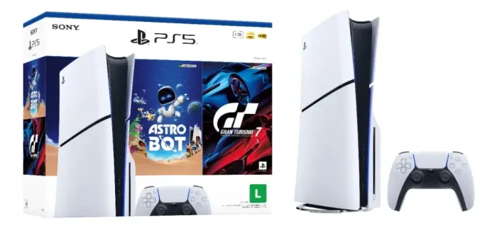 Playstation 5 Console Slim Disk (2025) com GTA V