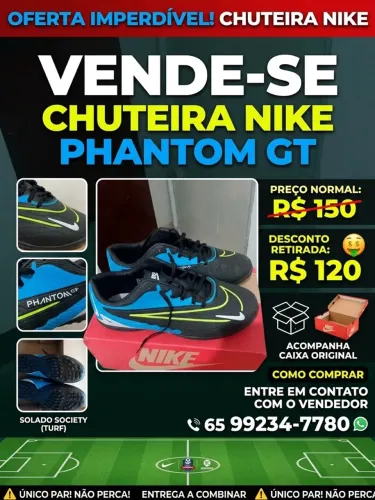 Vende-se Chuteira Nike