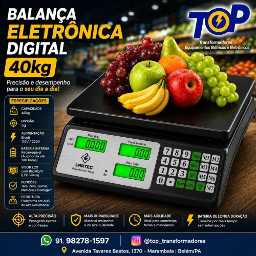 Balança 40kg comercial