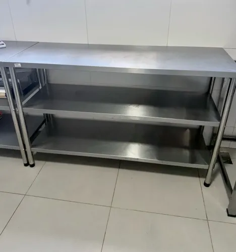 Mesa de Inox para restaurante 1,40x0,50