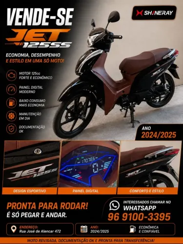 Moto Jet 125 shineray 