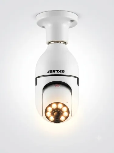 Câmera de Segurança Lâmpada Wifi 360 Bocal E27 - Visão Noturna (Testo na Hora)
