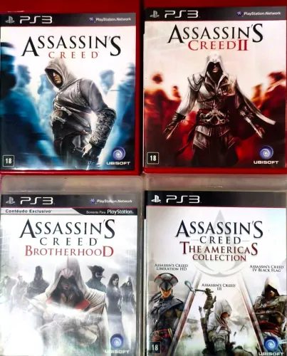 Jogo assassin's creed the América collection